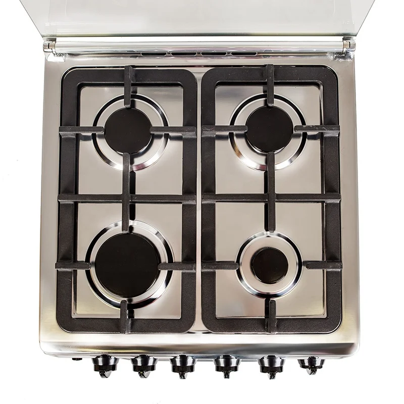 
4 burner gas standing cooker stove with oven 