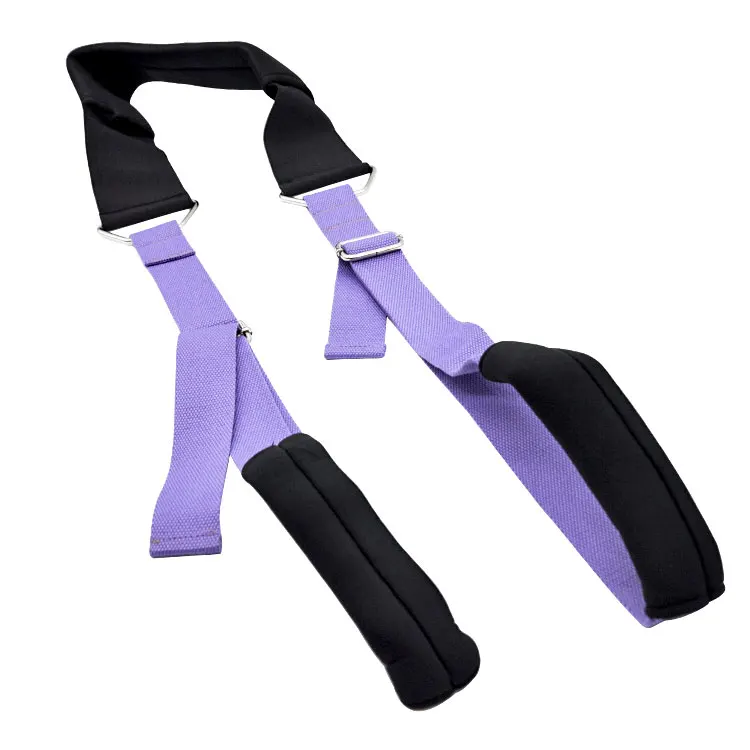 

Wholesales OEM ODM custom Logo Yoga Gym Body Building Stretching Strap Belt