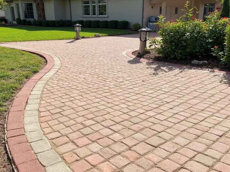 Polymeric sand application for paver joints maintenance