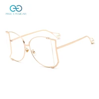 

2020 Fashion Metal Sunglasses Women Oversized Lens Color Ocean Sun Glasses Luxury Pearl Legs Brand Designer J66323