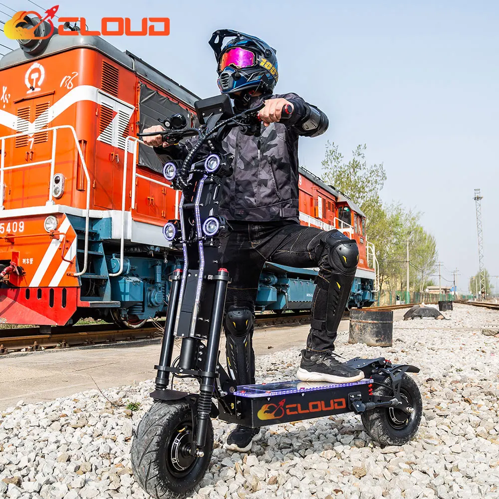 

Cloud X13 Electric scooter 15000w fold e-scooter powerful 90km/h fast e scooter 13 inch off road electric scooter