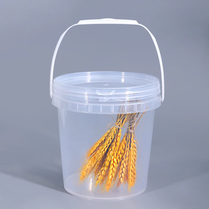 

Pickle egg Food Safe Storage Clear Plastic Bucket With Lid