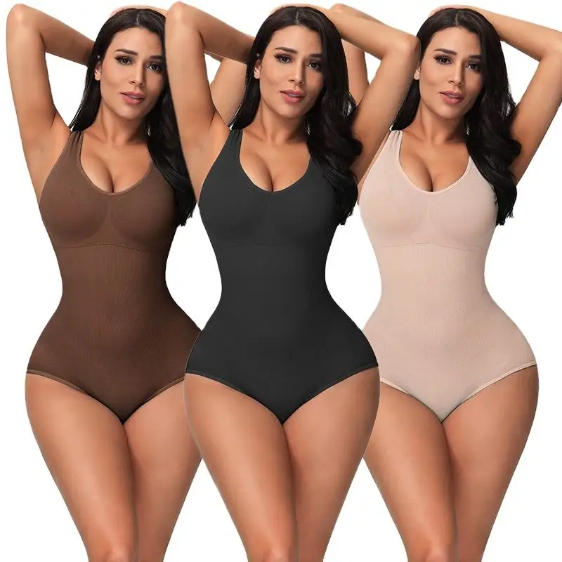 

Sifot Wholesale Ladies Custom Tummy Control Nylon Full Body Shaper Seamless Women Shapewear Bodysuit