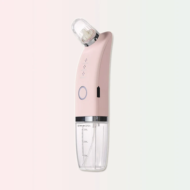 

Electric Small Bubble Blackhead Remover Vacuum Handheld Hydrodermabrasion Machine for Home Use, White/pink/green