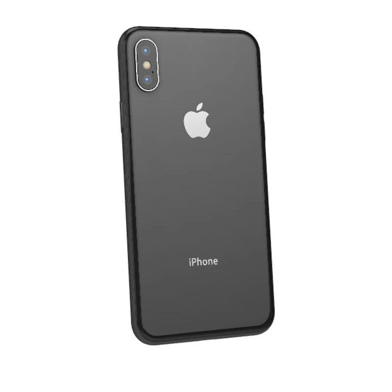 

For iphone X metal dummy mobile phone 1:1 colorful screen Prototype phone, Black,silver