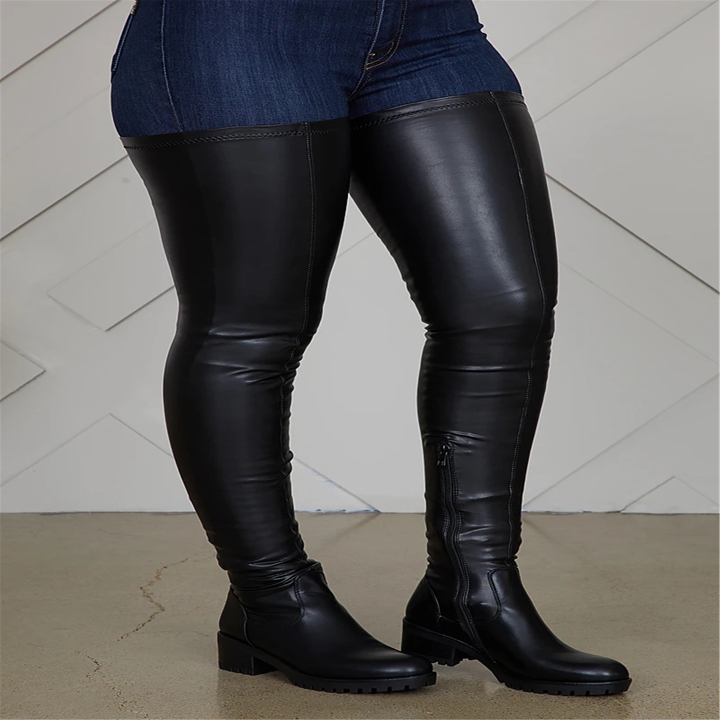 

Luxury sexy fashion ladies winter shoes knee high women over the knee boots thigh high, Red,black,red1,black1