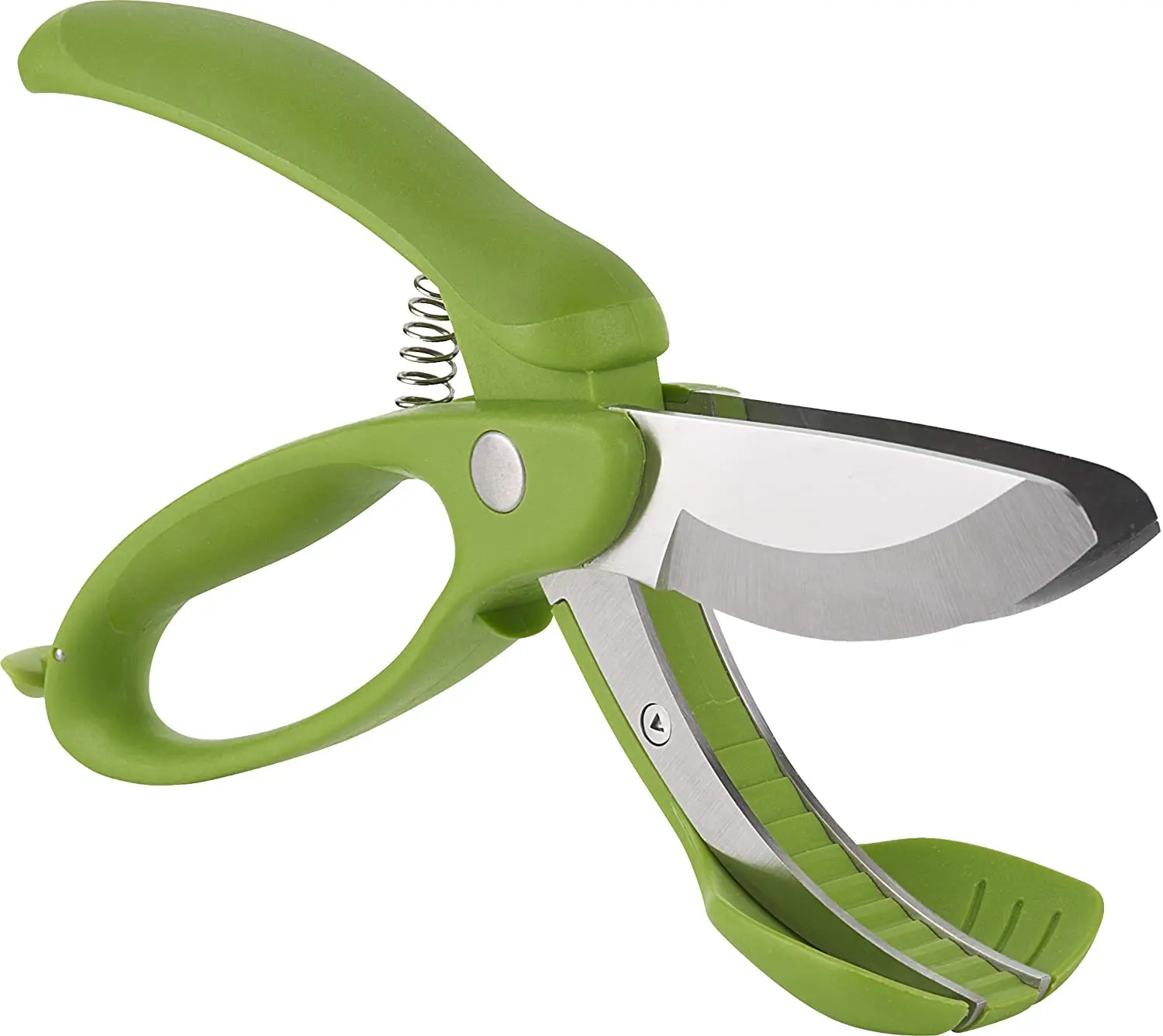 

Stainless Steel Toss Chop Salad Scissors Tongs Multifunctional Vegetable Fruit Chopper Cutter Clever Scissors Kitchen Knives