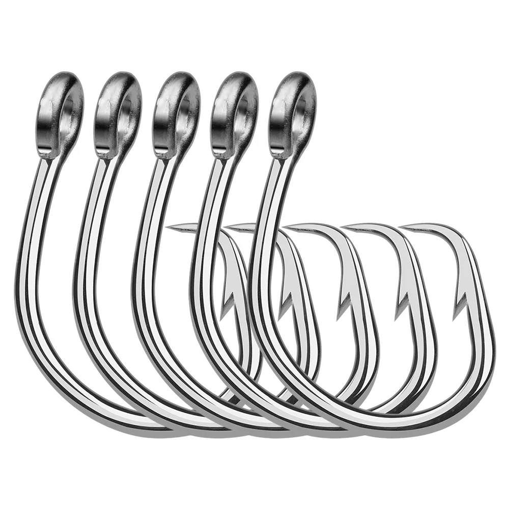 

Deep-sea Boat Fishing Stainless Steel Hook Seawater Fish Hook, 1colors