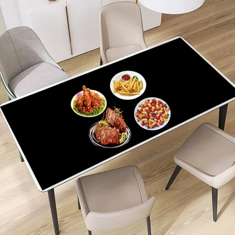 100% Food Grade Silicone MatFDA Large Size Non-Slip Silicone MatThick Heat Resistant Baking Table MatCustomized Any Size