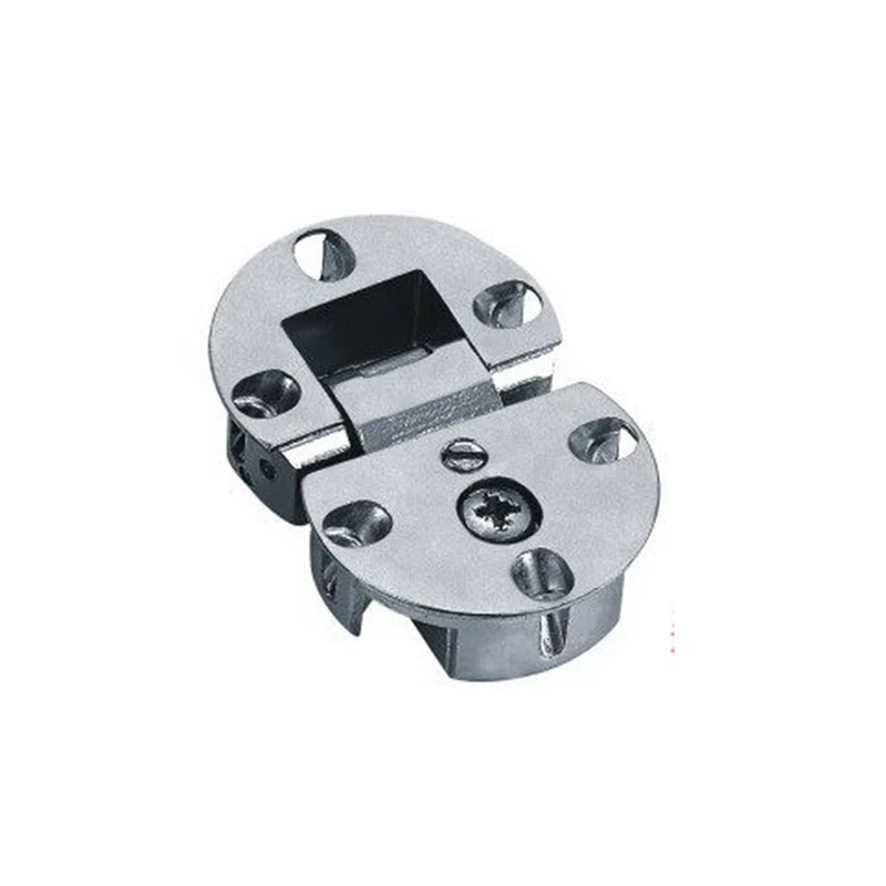 XK503-2 Zinc Alloy Table Sofa Hinge 90 Degree Damping Hinge for Furniture Hardware