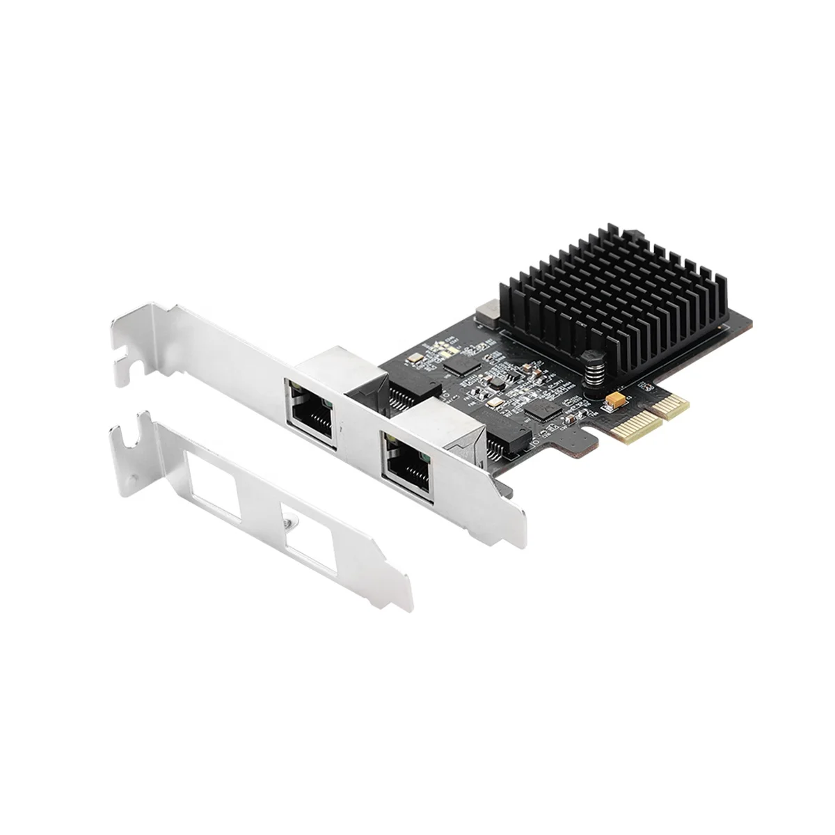 

NEW 100/1000M/2.5G RJ45 Network adapter RJ45 RTL8125B Chipset PCIe PCI Express 2.5g network Lan Card, Black