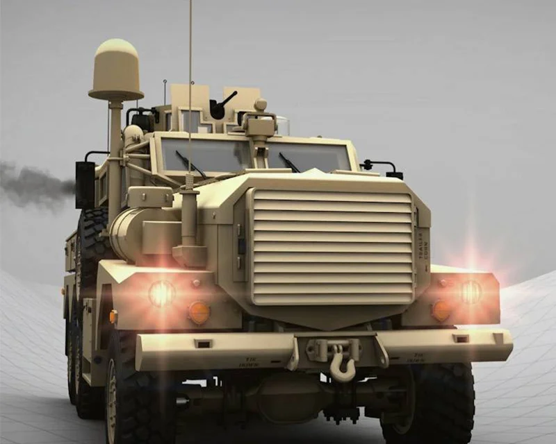CY-P602 Military Vehicle - 1/12 Scale RC Truck with 6 Wheels