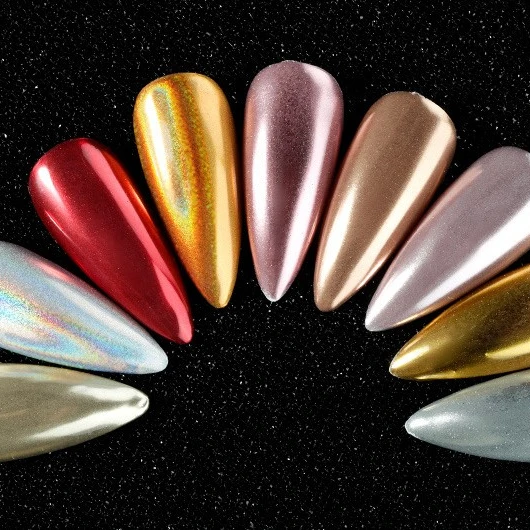 

Best Quality China Manufacturer Chrome Nail Dipping Powder, White,black,green,pink,orange