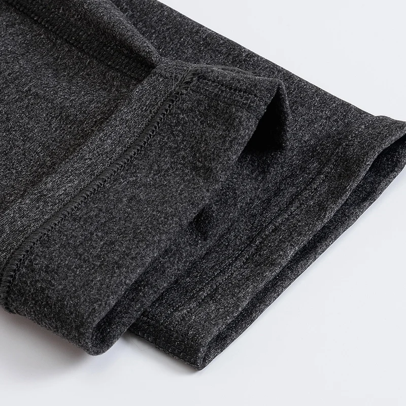 
OEM Mens Thermal Long John Set Smooth Knit Fleece Lined V Neck Heated Underwear for Winter 