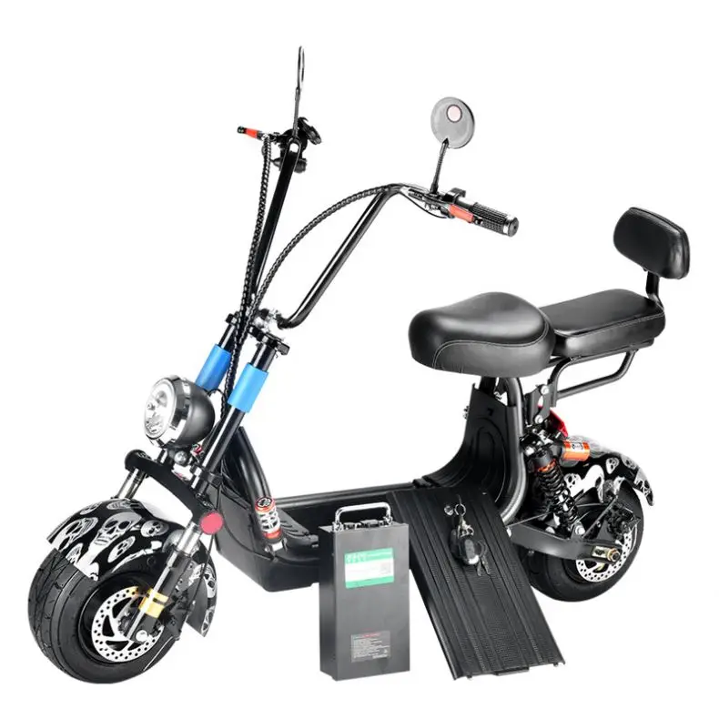 

Ready To Ship E-scooters 10 inch Road Tire Electric Scooter 2000W Electric Scooter For Adults Rear And Front Turns Signals