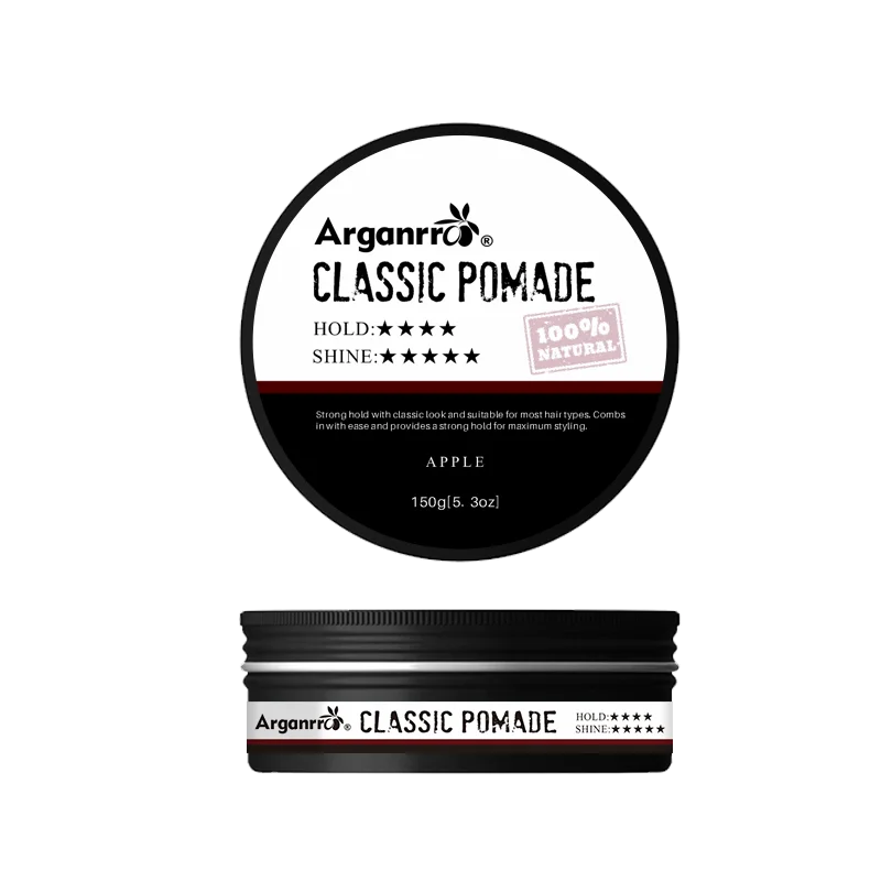 

Barberpassion Mens Apple Scent Fruit Hair Wax Pomade High Shine No Residue Without Alcohol, Customized