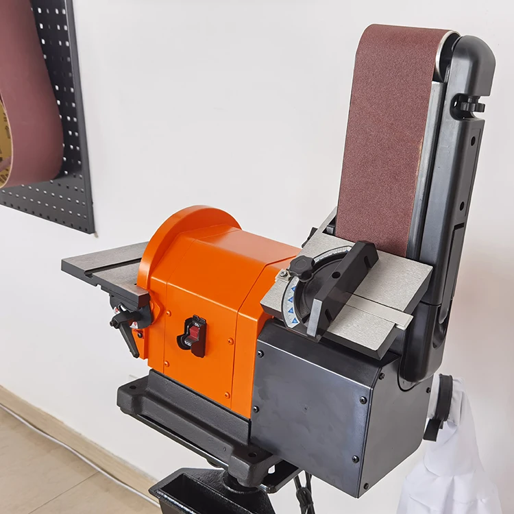 500w砂光机木工加工带盘式砂光机