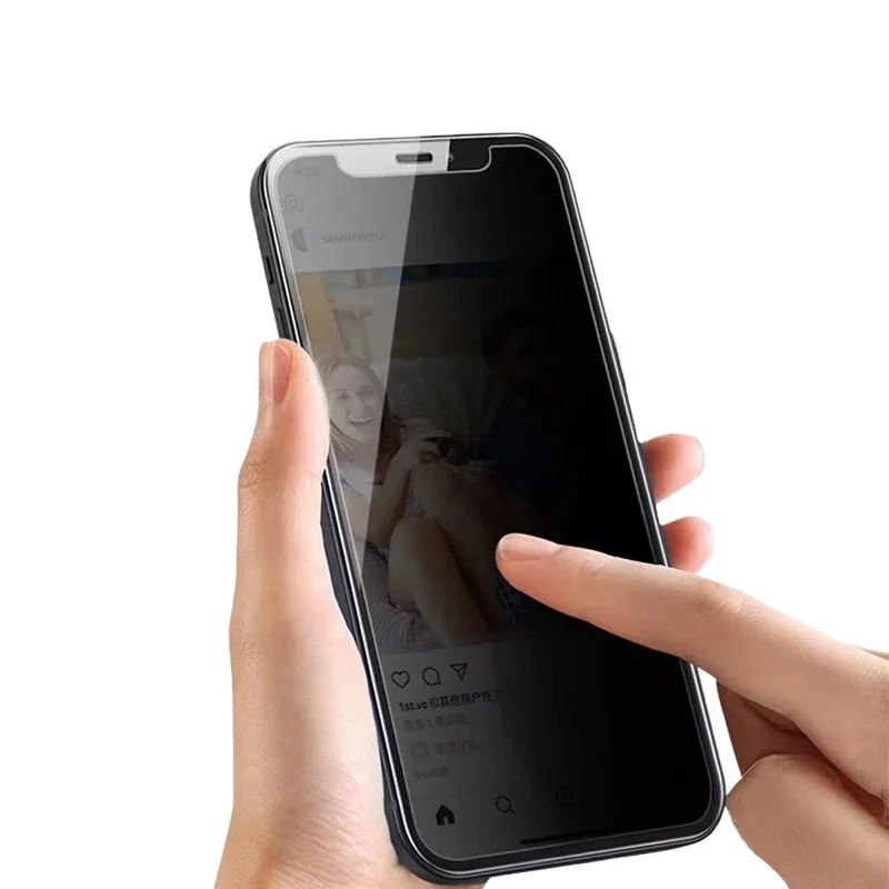 

Anti Spy Screen Protector For iphone 13 Series High Quality Privacy Film Tempered Glass
