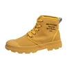 2019 New arrival fashion autumn winter high heel casual athlete canvas boots for women