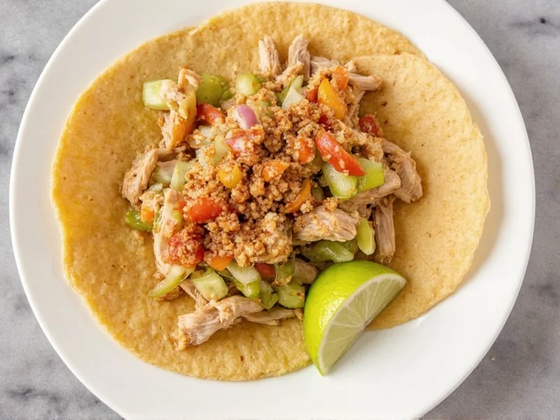 Perfect Chicken Tacos Recipe with Taco Seasoning