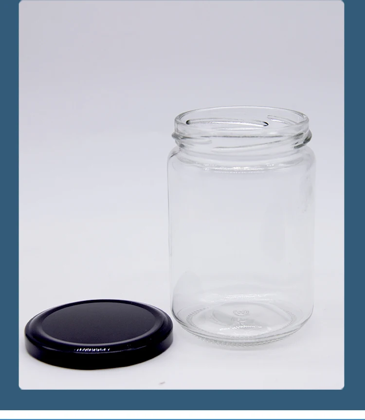 2019 Popular 450ml Food Grade Heat Resistant Sealing Glass Food Mason