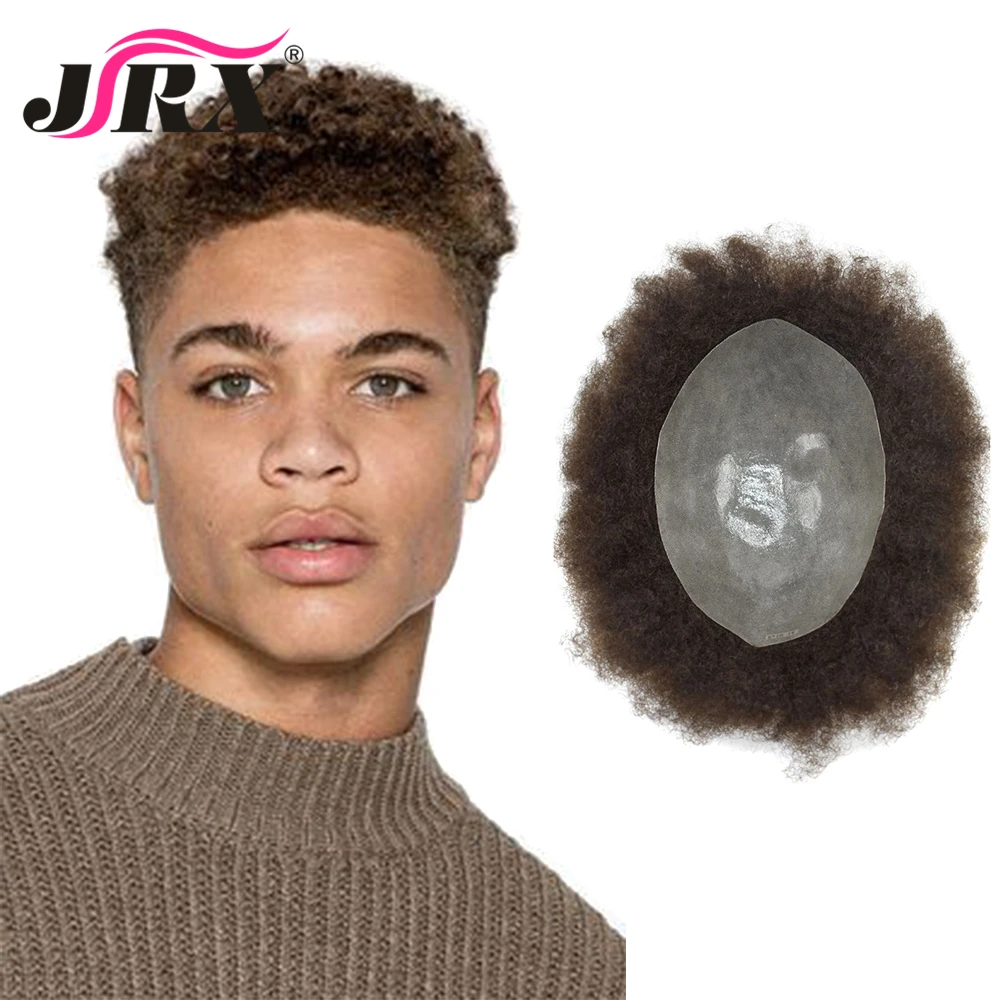 

Top Quality Raw Unprocessed Virgin Indian Hair Toupee Natural Human Hair Papy Afro Wave Men Wigs, Various