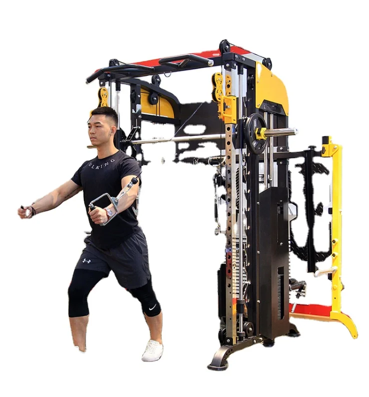 

factory bodybuilding machine bodybuilding equipment squat rack smith bench press weight bench power rack