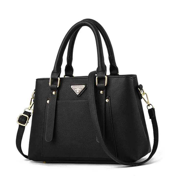 

China Handbag Supplier Wholesale PU Material Famous Brand Women Shoulder Bag from GuangZhou Fashion Leather Bags, Customizable