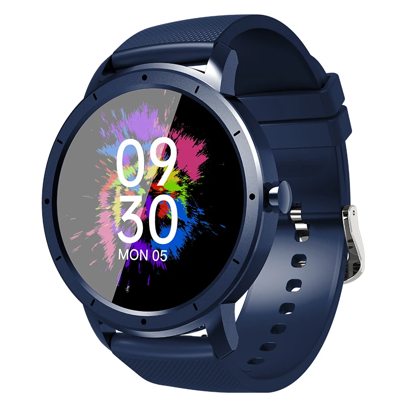 

2021 round touch screen reloj diy wallpaper waterproof call blood oxygen hw21 sports smart watch