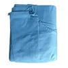 Sterile disposable Non woven fabric SMS hospital clothing doctor lab operation cleaning surgical knitted cuff gown with ties