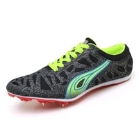 

Wholesale Mens Boys spike shoes track and field Breathable mesh running sneakers