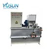 Dosing pump and system dry power mixing chemical processing
