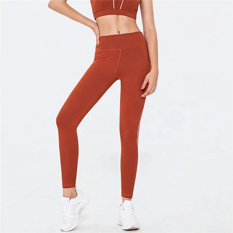

Fashion Quick Dry Active Wear Yoga Pants Leggings 2020 New Fitness Clothing Sexy Sport Leggings Wholesale Factory, Blue/caramel/black or customized