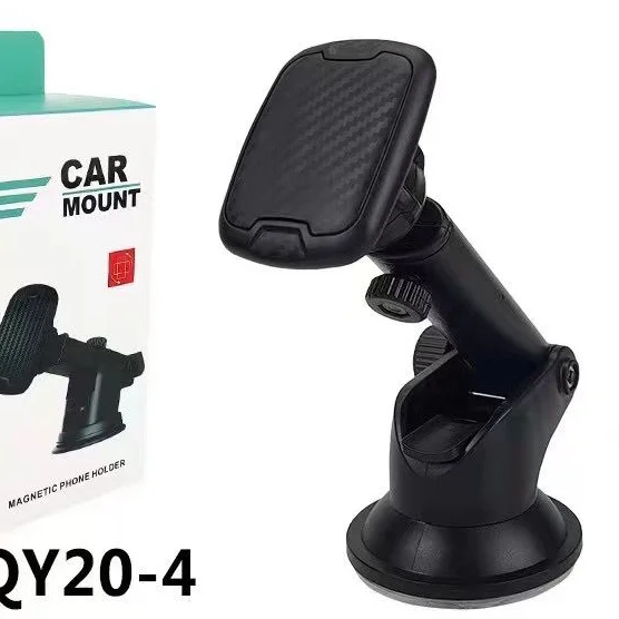 

Amazon Hot Sell Magnetic Dashboard Windshield Car Phone Holder Car Phone Mount View & Strong Sticky Gel Suction Cup Carbon fiber, Black