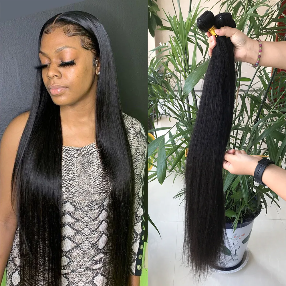

No Tangle No Shed Human Hair Weave, XuChang Hair Vendor with Bundles and Frontal