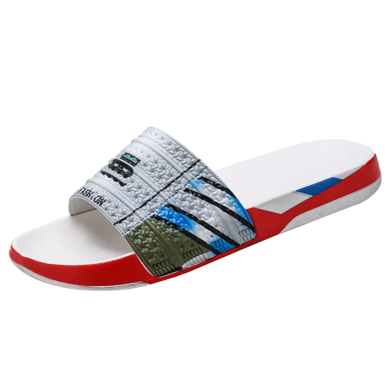 

2021 New Men's EVA Fashion Lightweight Outdoor Sport Slides Slippers