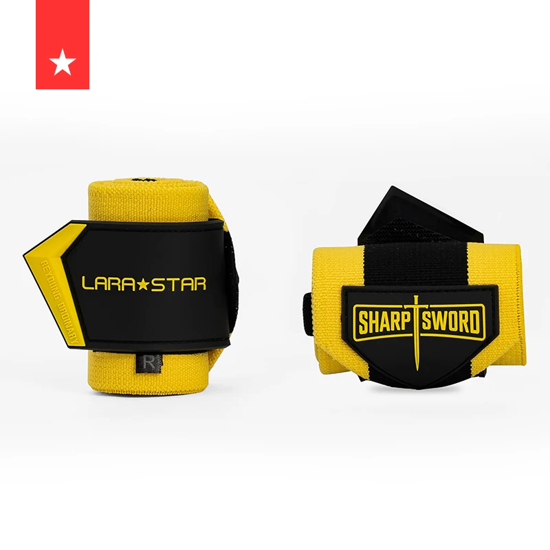 LS0686 Strong Quality Wrist Wraps with Thumb Loop New Design Wrist Wraps for Cross Training Fit Weightlifting
