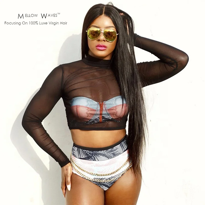 

Mellow Waves 12A natural color straight 4*4 human hair closure cuticle aligned hair for black women, Naturla color