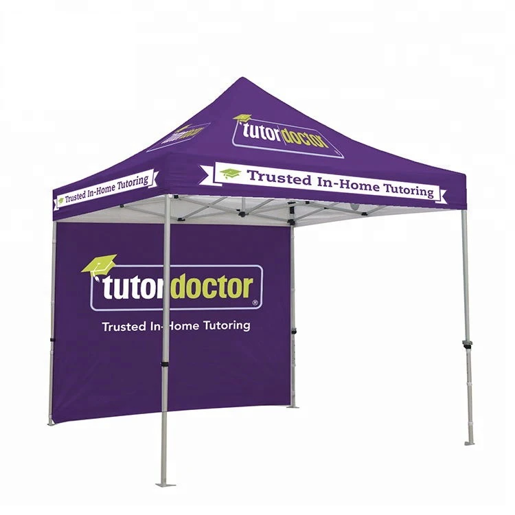 

Free design Wholesale Pop Up Canopy Marquee Custom Logo Printed Trade Show Advertising Folding Tent, Color printing cmyk