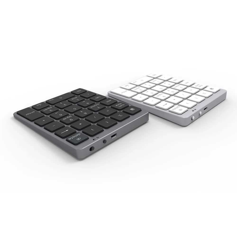 

low price Numeric keyboard of Portable external universal, Grey+silver