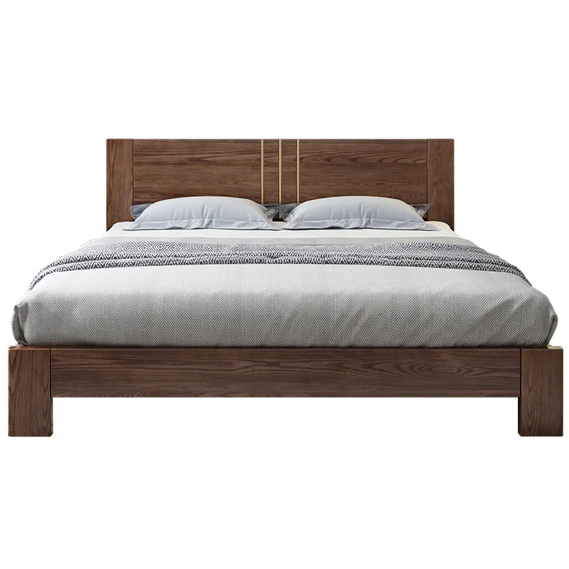 product-Frame Modern King Designs Single Frames Size Queen Solid Wood Double Bed-BoomDear Wood-img