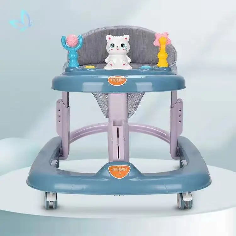 

high quality unique Smart Baby Walker toy Buggy best Price 6 Wheels Plastic safety Baby Carrier Infant Walker, Pink, blue