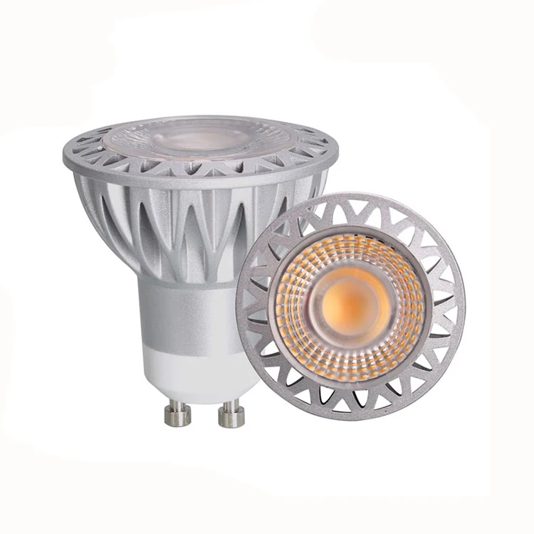 Shenzhen Lighting 240v 7w cob gu10 led mr16 2000k to 3000k color temperature dimmable