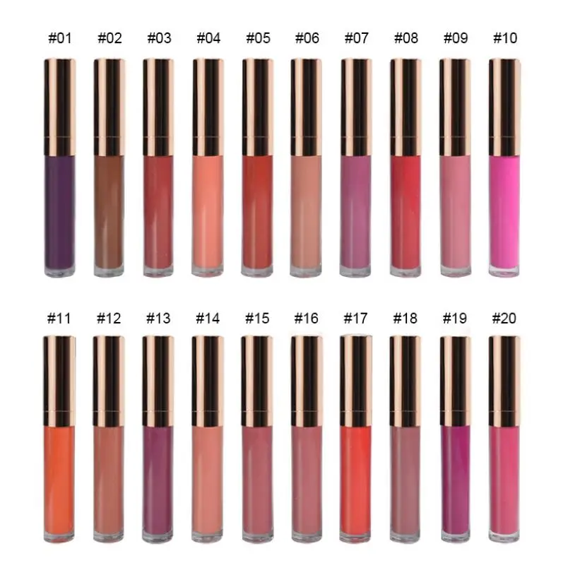 

Custom lipstick private label vegan waterproof matte liquid lipstick