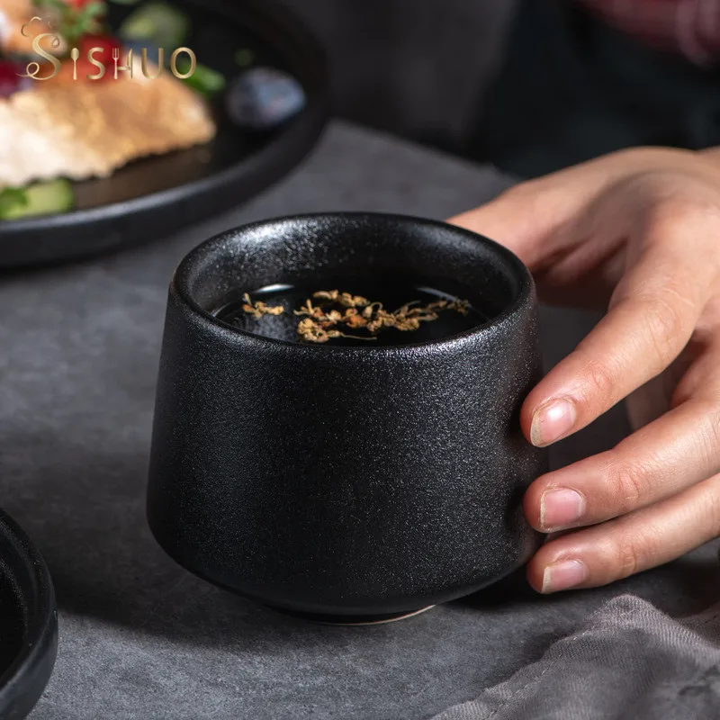 

Reaction glaze wholesale personalized ceramic coffee cup sets stoneware tea cup, Multi color