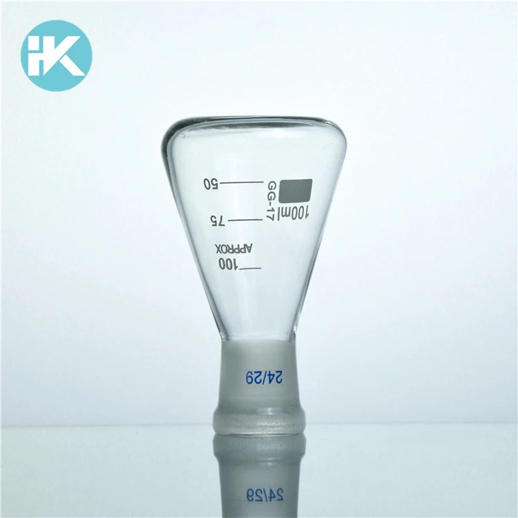 Hk Laboratory Glassware Conical Flask With Standard Ground Mouth Uses