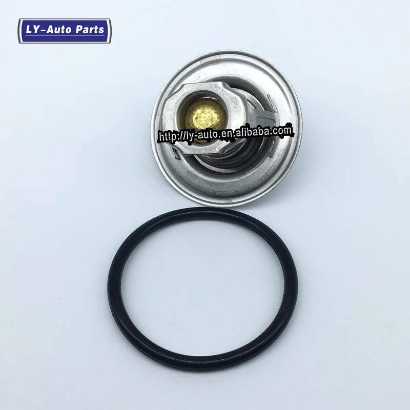 Cooling Engine Parts Coolant Thermostat Regulator W/ring For Audi A4 A6 ...