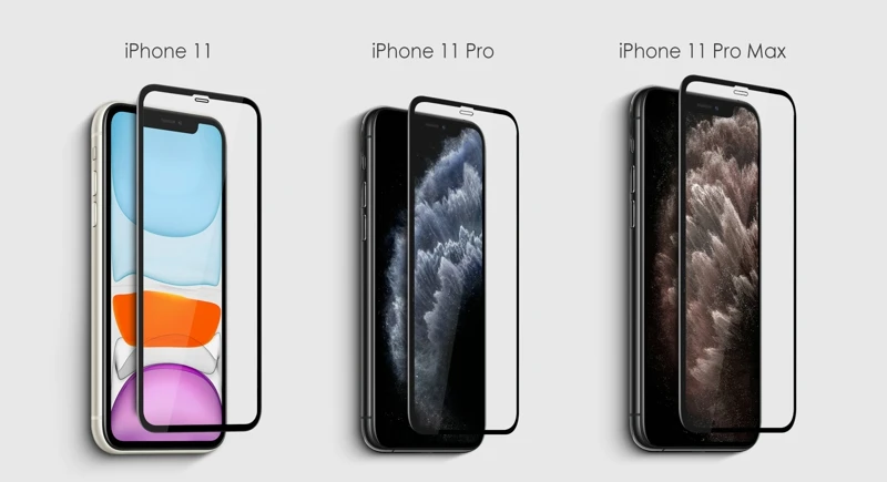Wholesale Price Glass 10D For iphone series Full Glue Tempered Glass Screen Protector for iphone 11 pro max