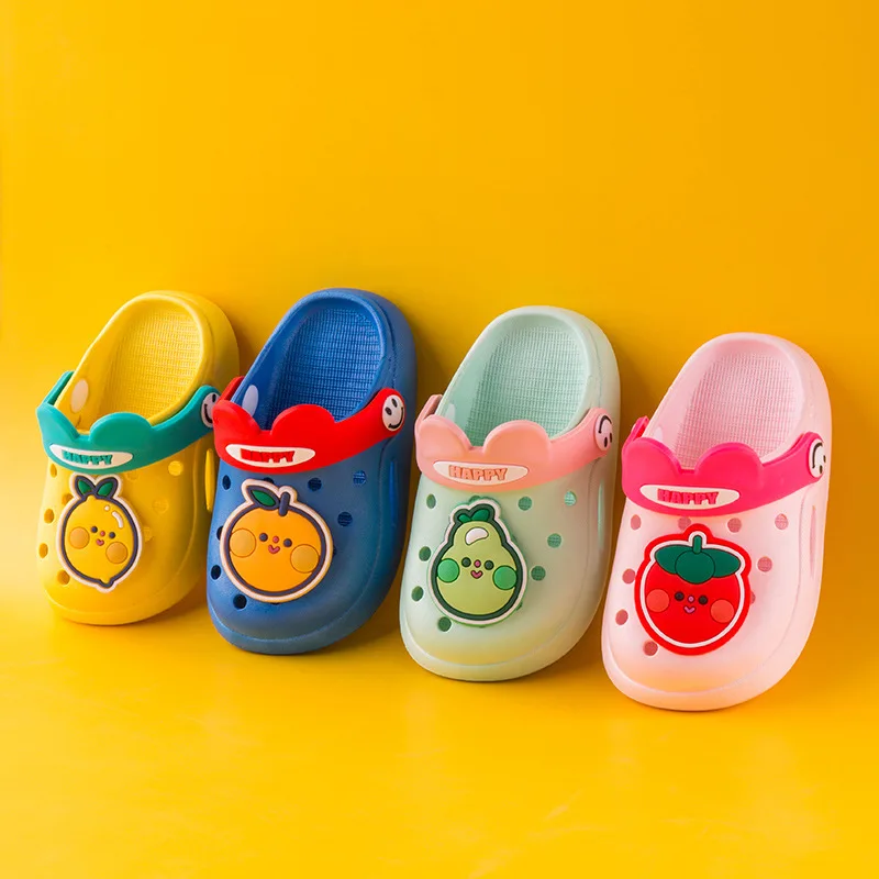 

Wholesale 2022 New Summer Children Slippers For Boys Girls Sandals Kids Home Flip Flops For Kids Slippers