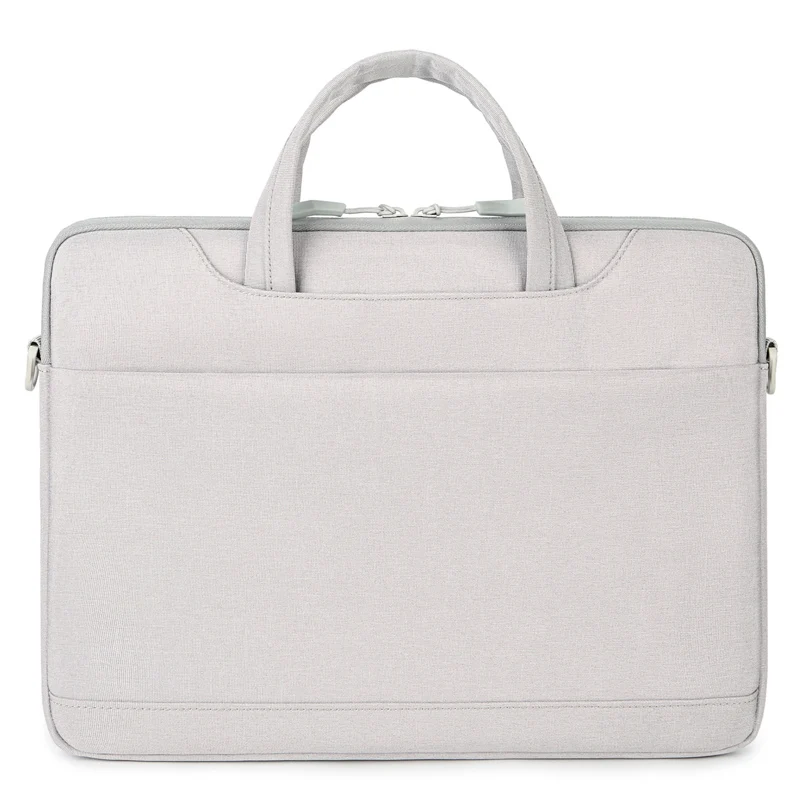

Newest Macaroon computer bag Light waterproof Notebook shoulder bag Larger capacity laptop handbag for women, 4 color